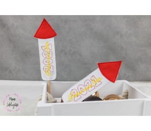 Stickserie - ITH Rakete Silvester 2021-2023